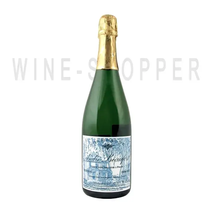 Шампанское Andre Beaufort Demi-Sec Reserve 0.75 л
