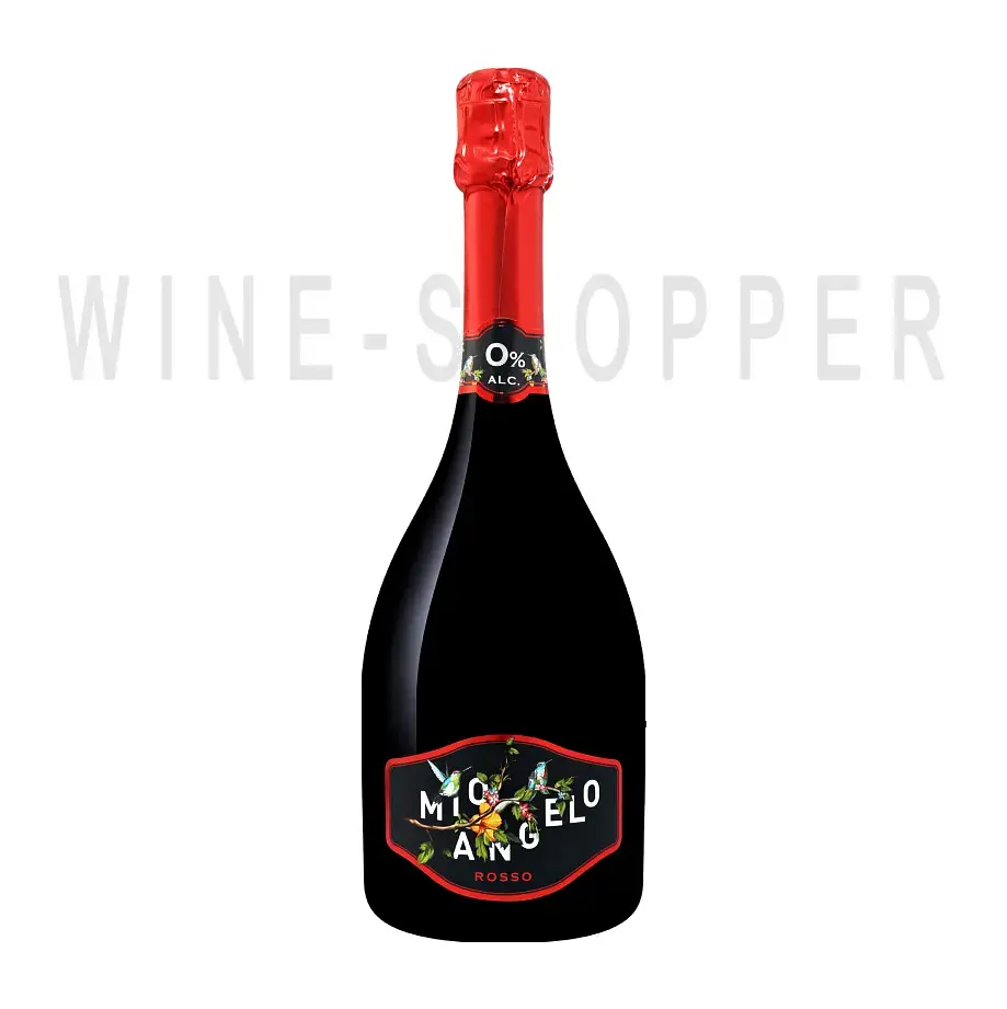 Игристое вино Casa Vinicola Costanza Mio Angelo Россо Non Alcolico 2020 0.75 л