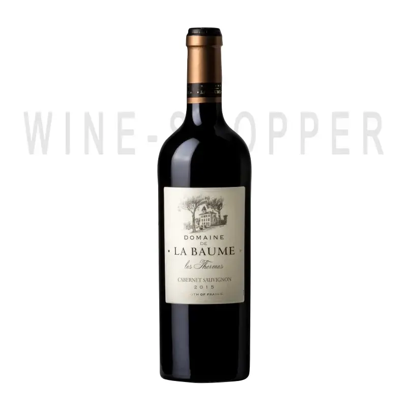 Вино Domaine de la Baume Le Therme Cabernet Sauvignon AOP 2015 0.75 л