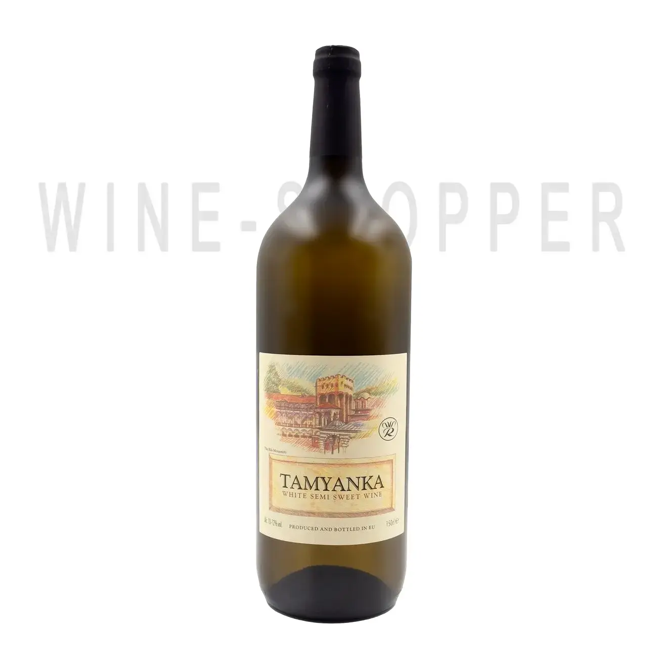 Вино Vinprom Rousse Tamyanka White Semi-Sweet 1.5 л