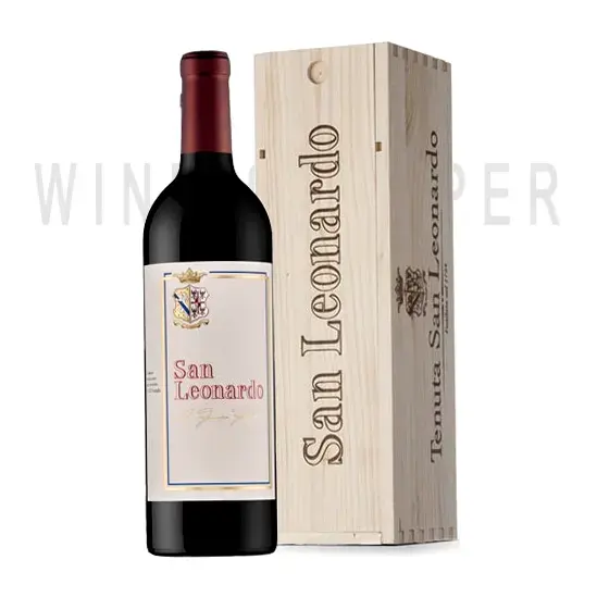 Вино Tenuta San Leonardo San Leonardo 2015 wooden box 0.75 л