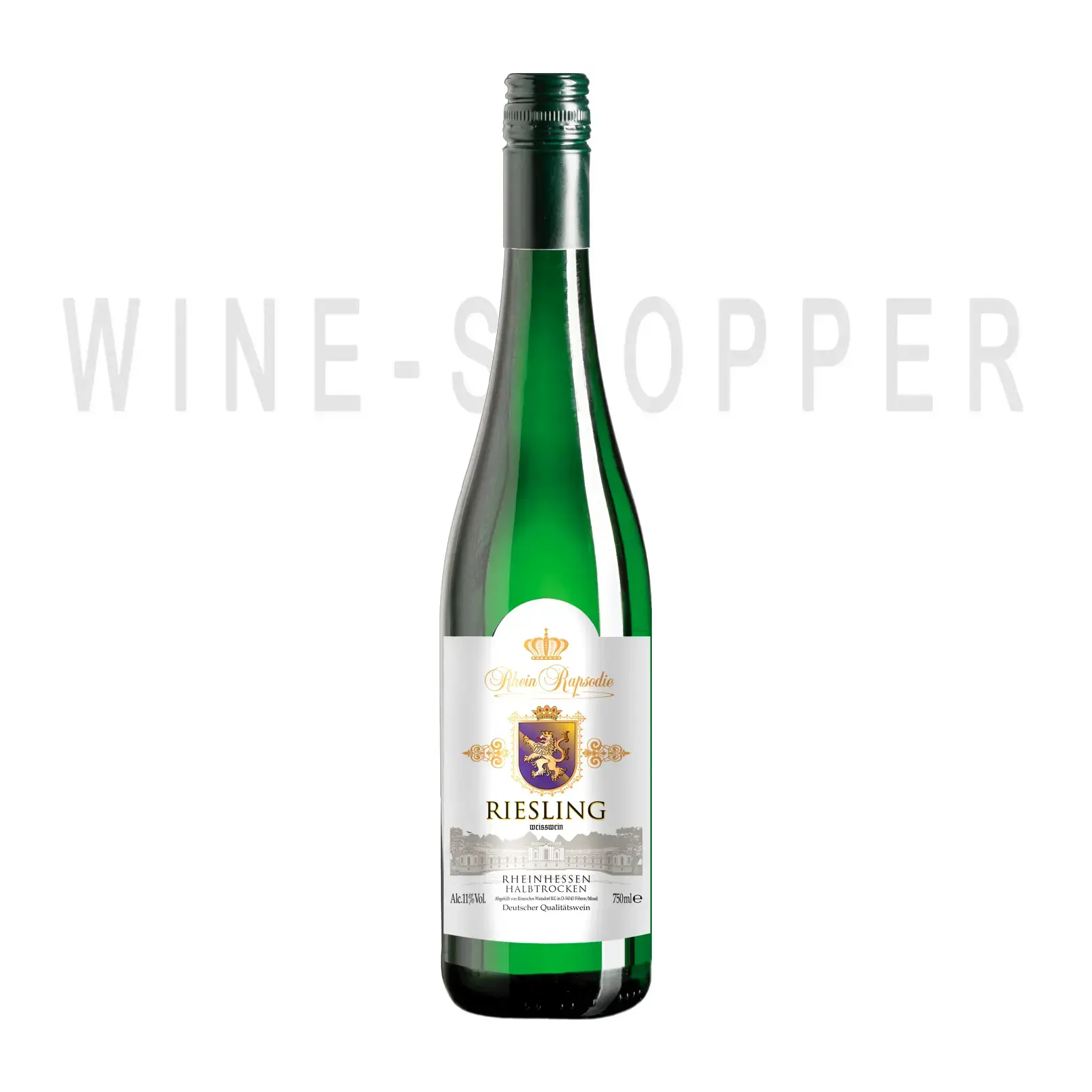 Вино Rhein Rapsodie Riesling Halbtrocken 0.75 л