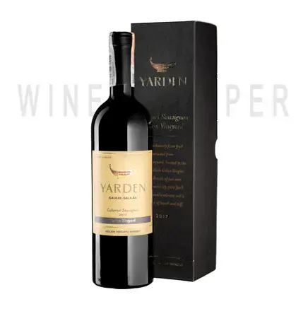 Вино Golan Heights Yarden Bar'on Vineyard Cabernet Sauvignon 2017 gift box 0.75 л