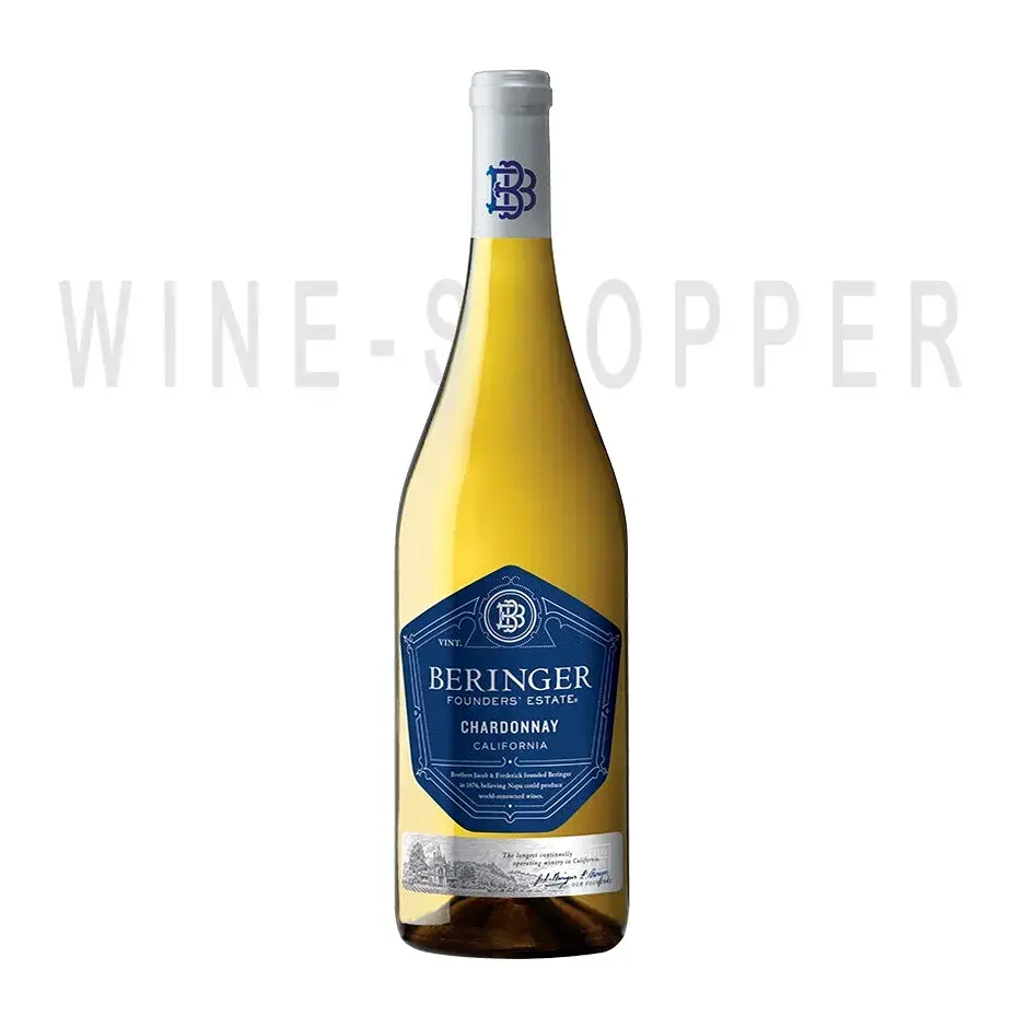 Вино Beringer Founder's Estate Chardonnay 2018 0.75 л