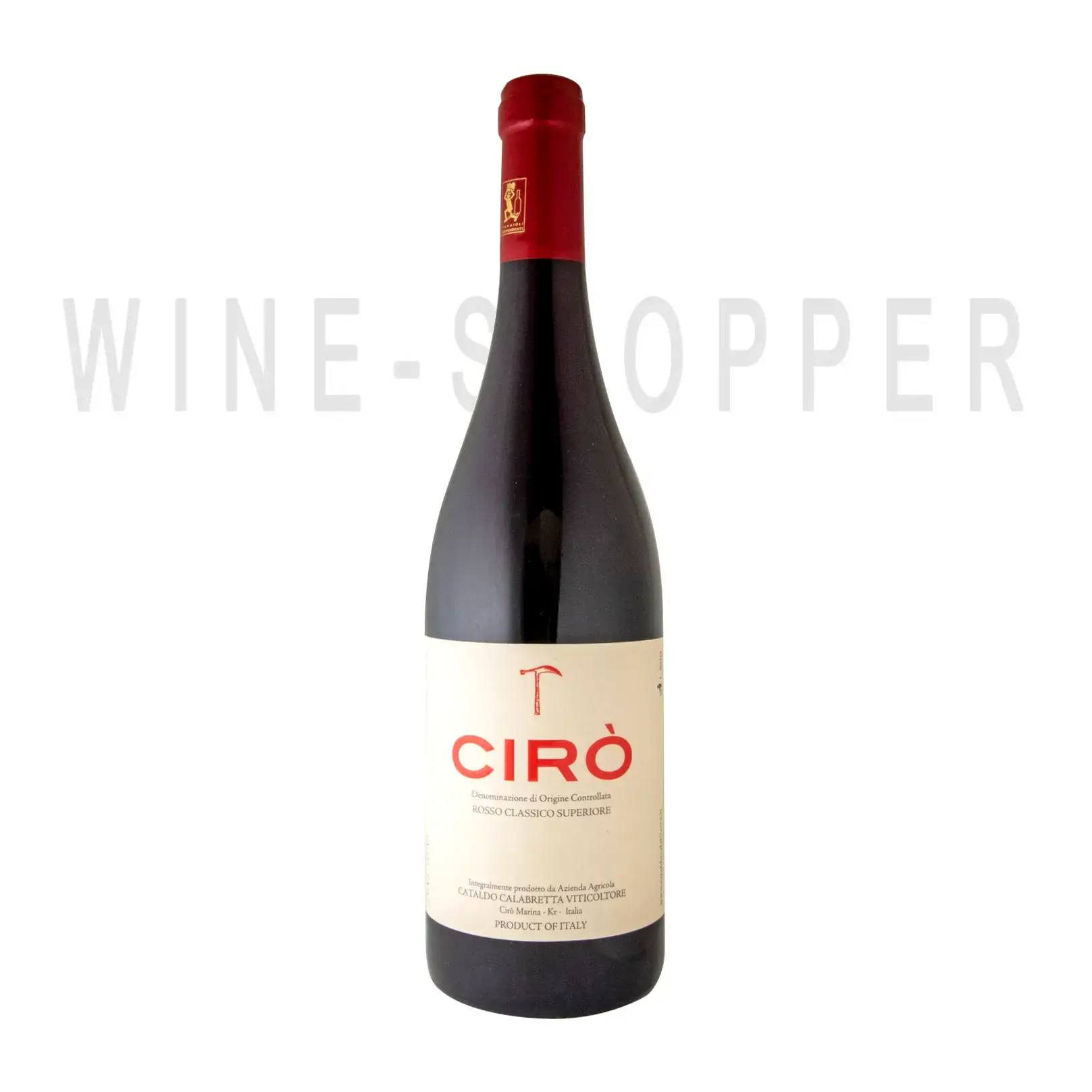 Вино Cataldo Calabretta Ciro Rosso Classico Superiore DOC 2018 0.75 л