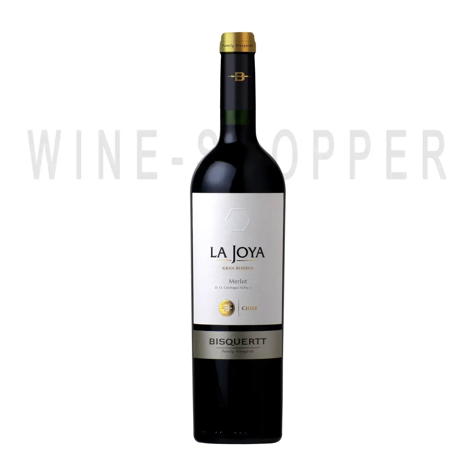 Вино Bisquertt La Joya Gran Reserva Merlot Colchagua Valley DO 2020 0.75 л