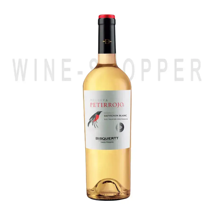 Вино Bisquertt Petirrojo Reserve Sauvignon Blanc Colchagua Valley DO 2021 0.75 л