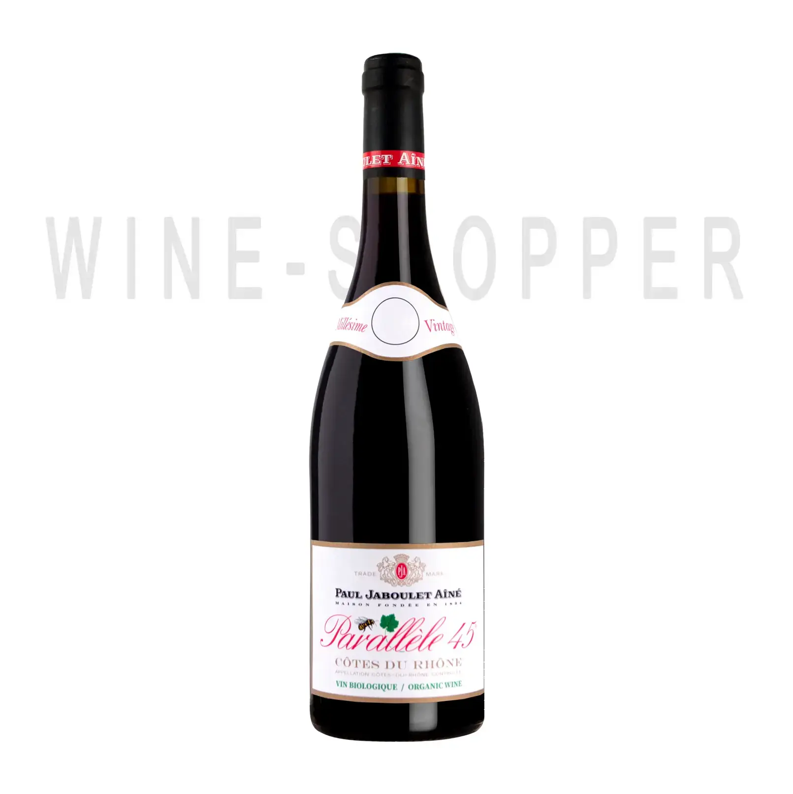 Вино Paul Jaboulet Aine Parallele 45 Rouge Cotes du Rhone 2018 0.75 л