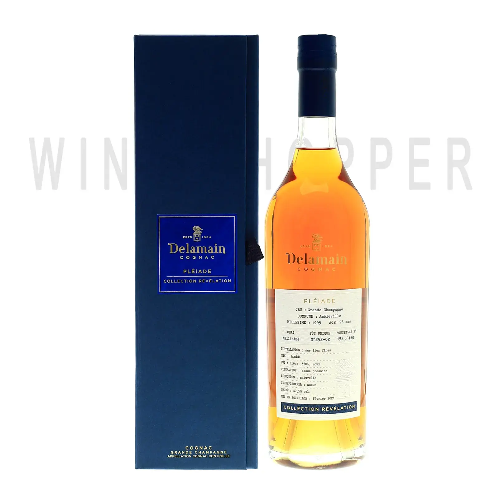 Коньяк Delamain Pleiade Collection Revelation Ambleville gift box 1995 0.7 л