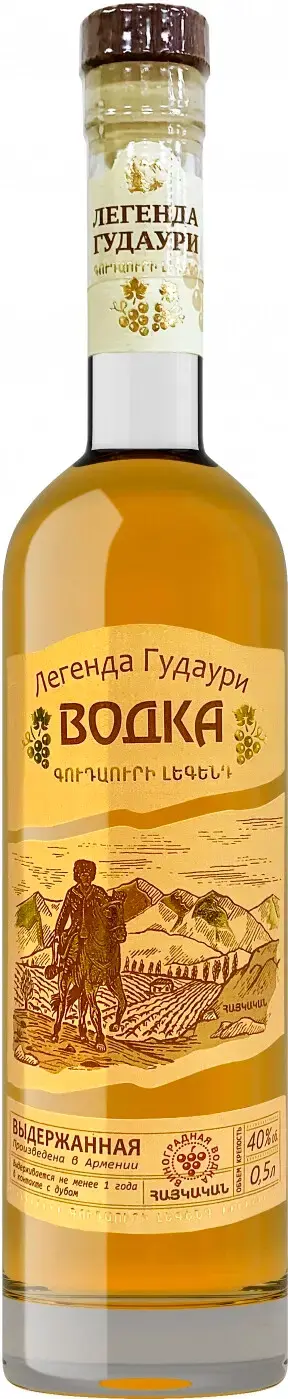 Чача Легенда Гудаури Выдержанная, 0.5 л