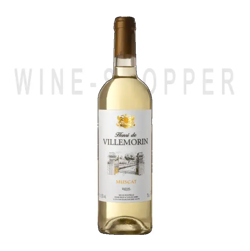 Вино Henri de Villemorin Muscat IGP 0.75 л
