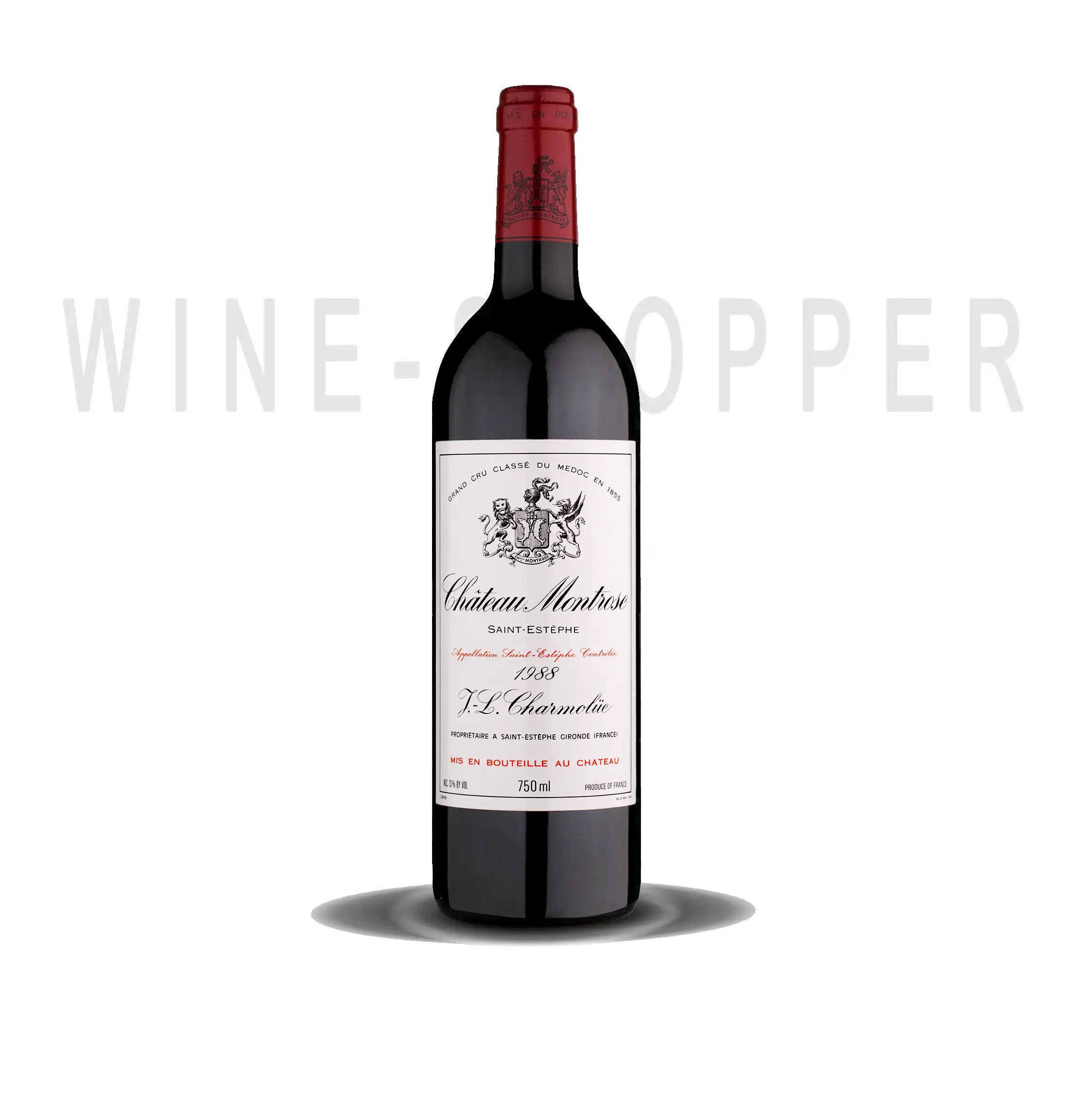 Вино Chateau Montrose St-Estephe AOC 2-me Grand Cru Classe 1988 0.75 л