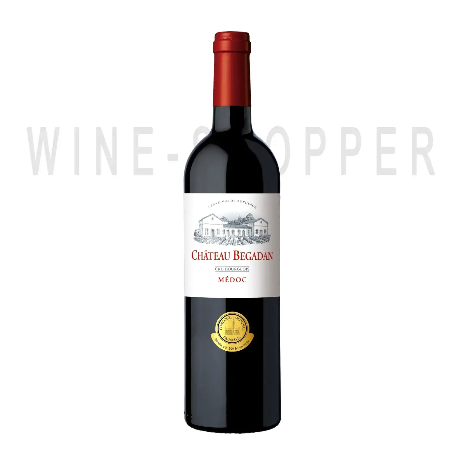 Вино Chateau Begadan Medoc AOC 2017 0.75 л