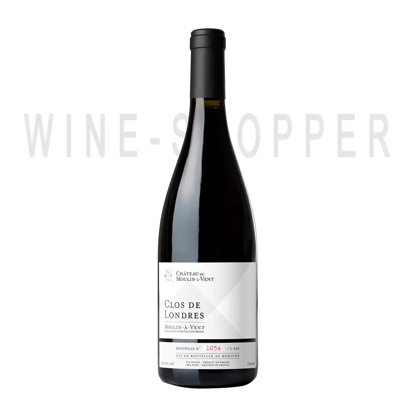 Вино Chateau du Moulin-a-Vent Clos de Londres Moulin-a-Vent AOC 2018 0.75 л