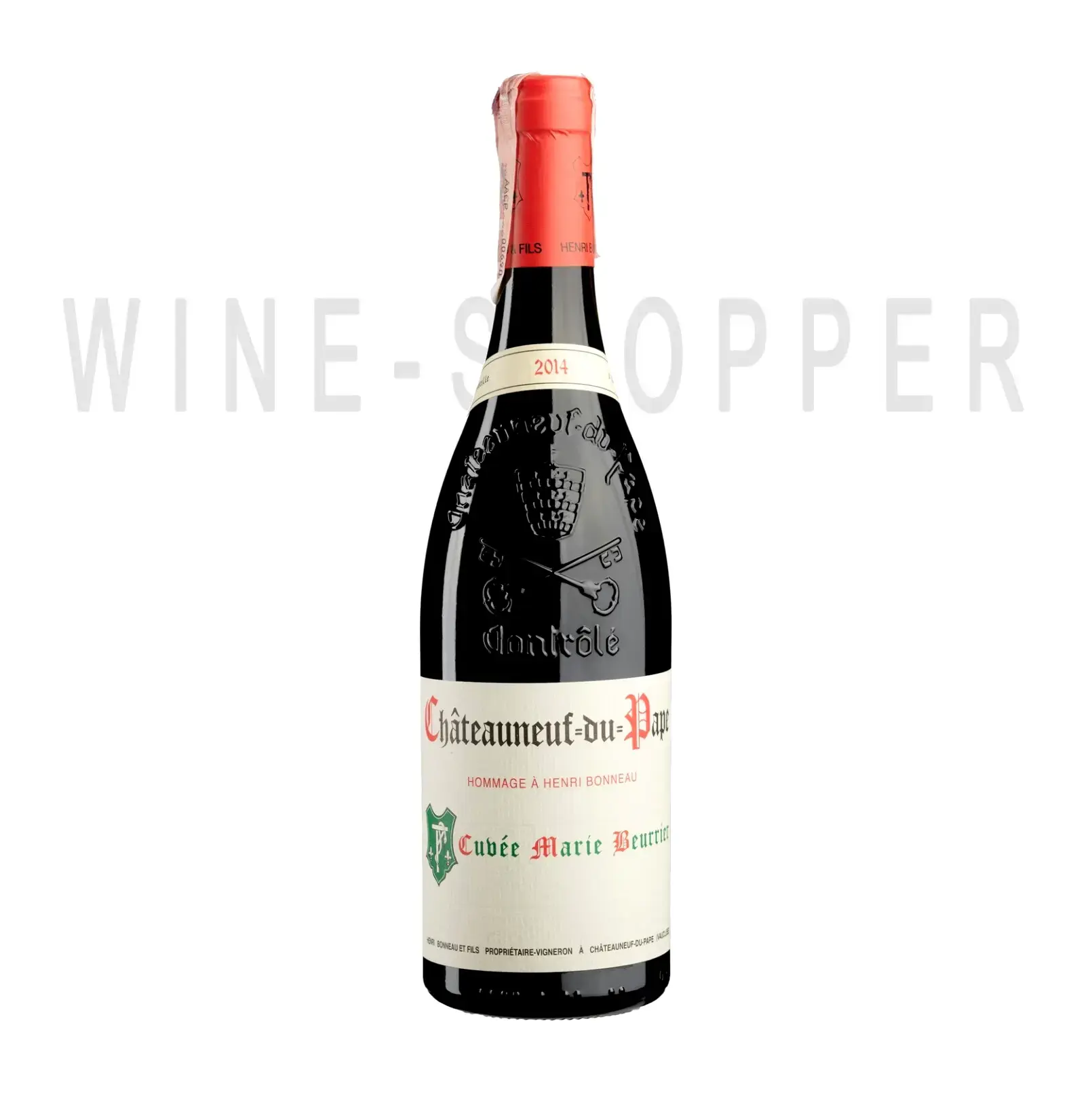 Вино Henri Bonneau Chateauneuf-du-Pape Cuvee Marie Beurrier 2016 0.75 л