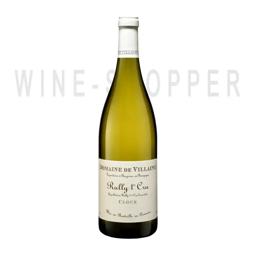 Вино Domaine A. et P. de Villaine Rully 1er Cru Cloux Blanc AOC 2019 0.75 л. Bio