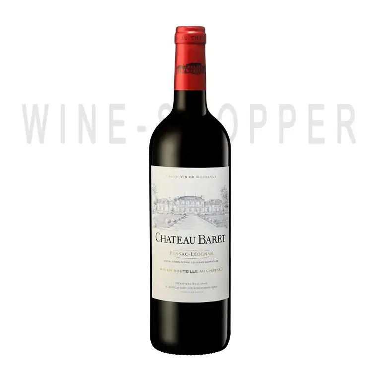 Вино Borie-Manoux Chateau Baret Rouge Pessac-Leognan AOC 2017 0.75 л