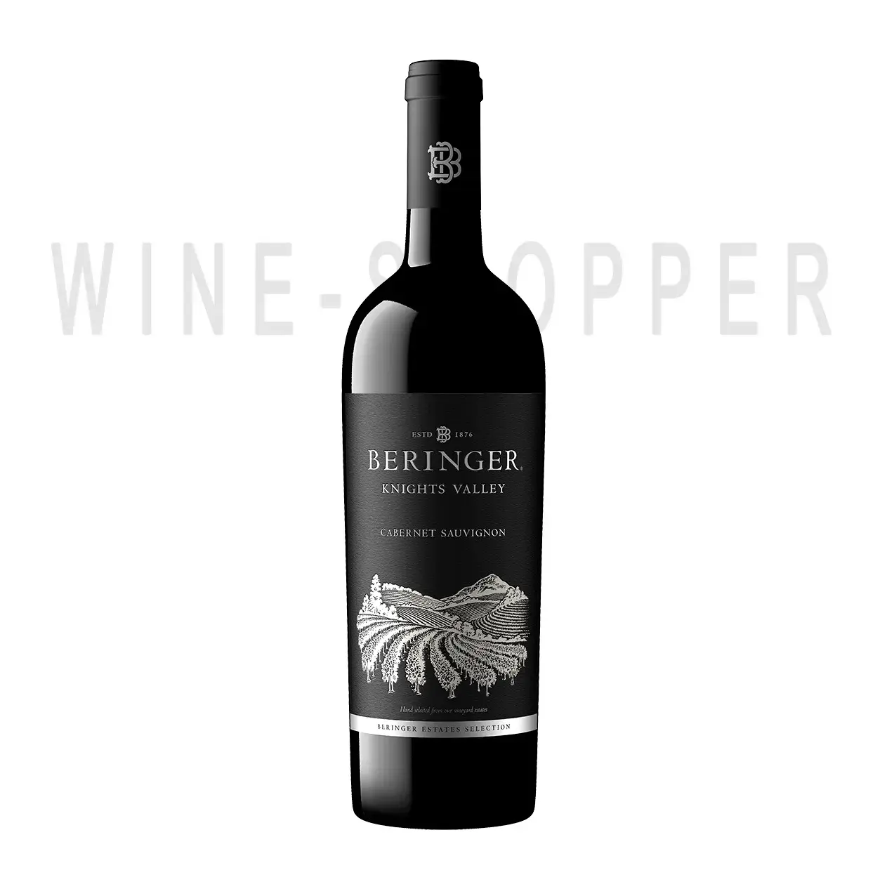 Вино Beringer Cabernet Sauvignon Knights Valley 2018 0.75 л