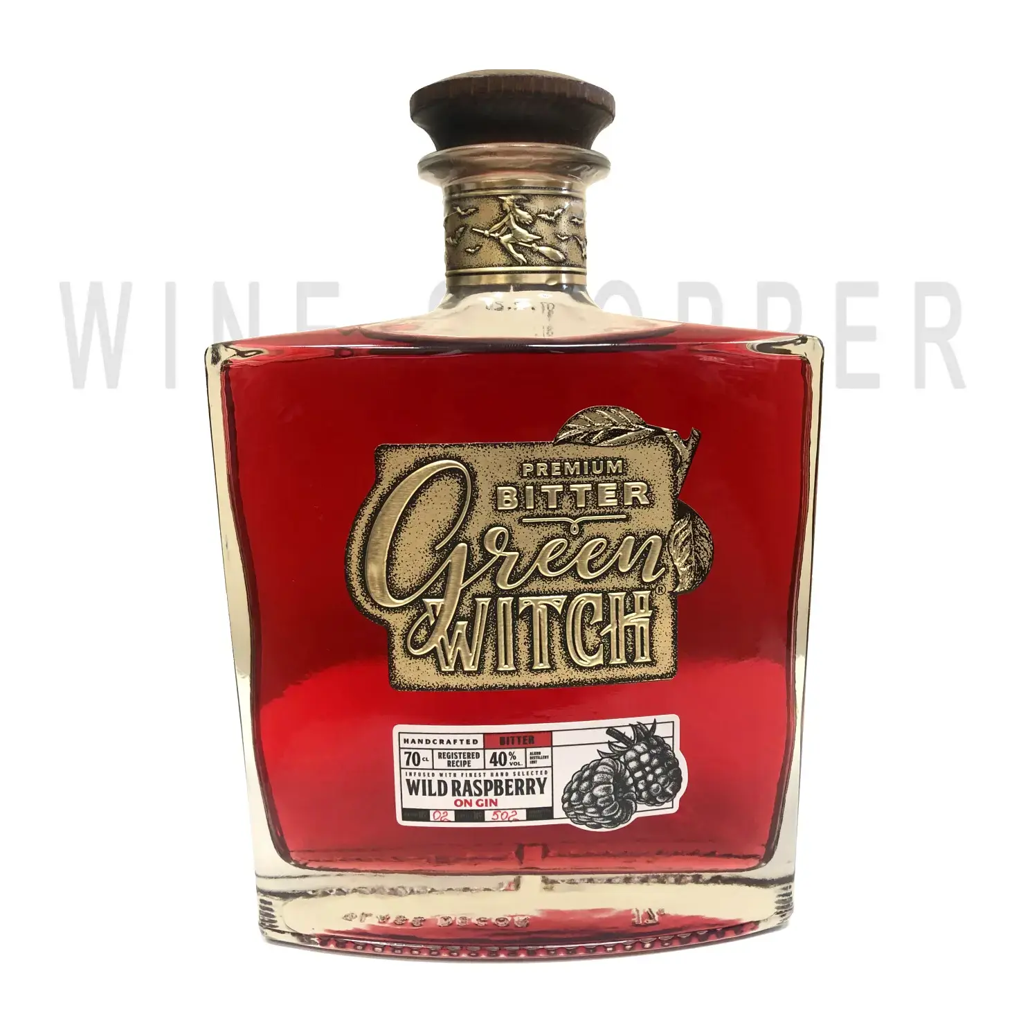 Ликер Premium Bitter Green Witch Wild Raspberry on Gin 0.7 л