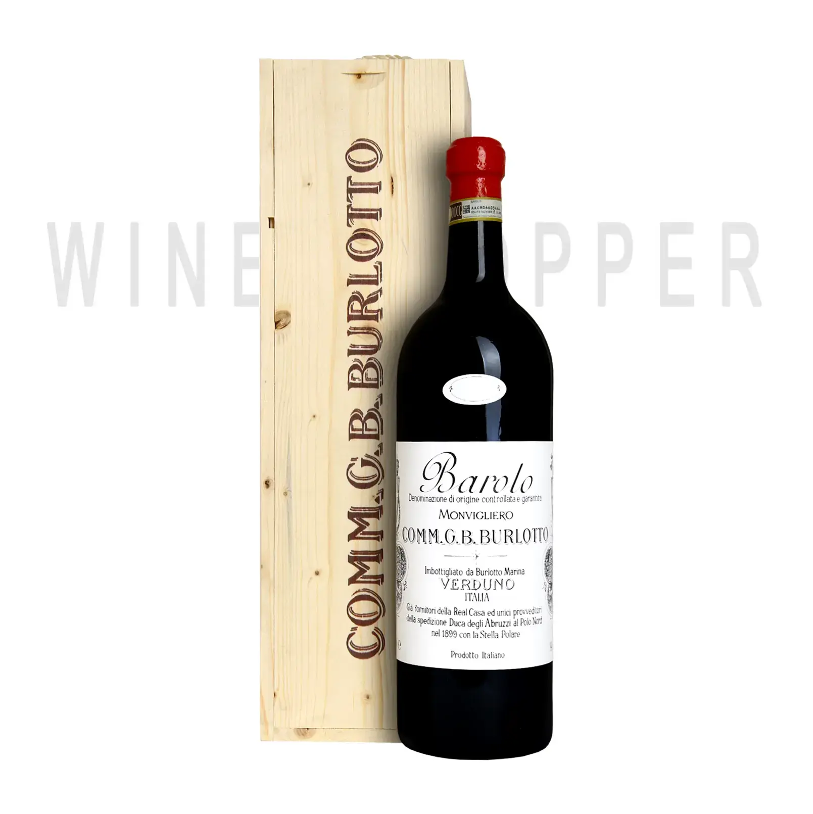 Вино G.B. Burlotto Barolo Monvigliero DOCG wooden box  2017 3 л