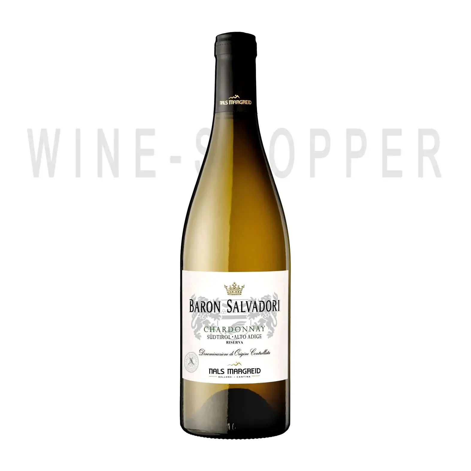 Вино Nals-Margreid Baron Salvadory Chardonnay Riserva Sudtirol Alto Adige DOC 2014 0.75 л