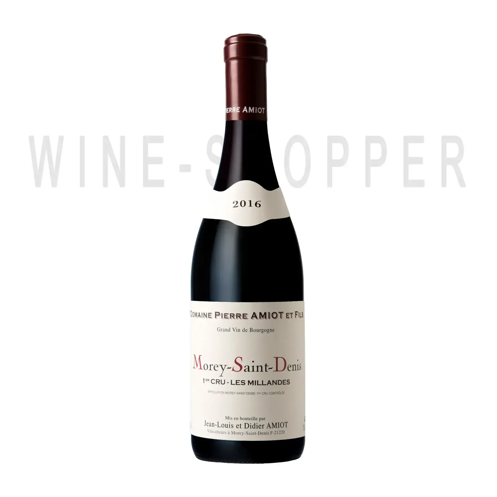 Вино Domaine Pierre Amiot et Fils Morey-Saint-Denis 1er Cru Les Millandes AOC 2016 0.75 л