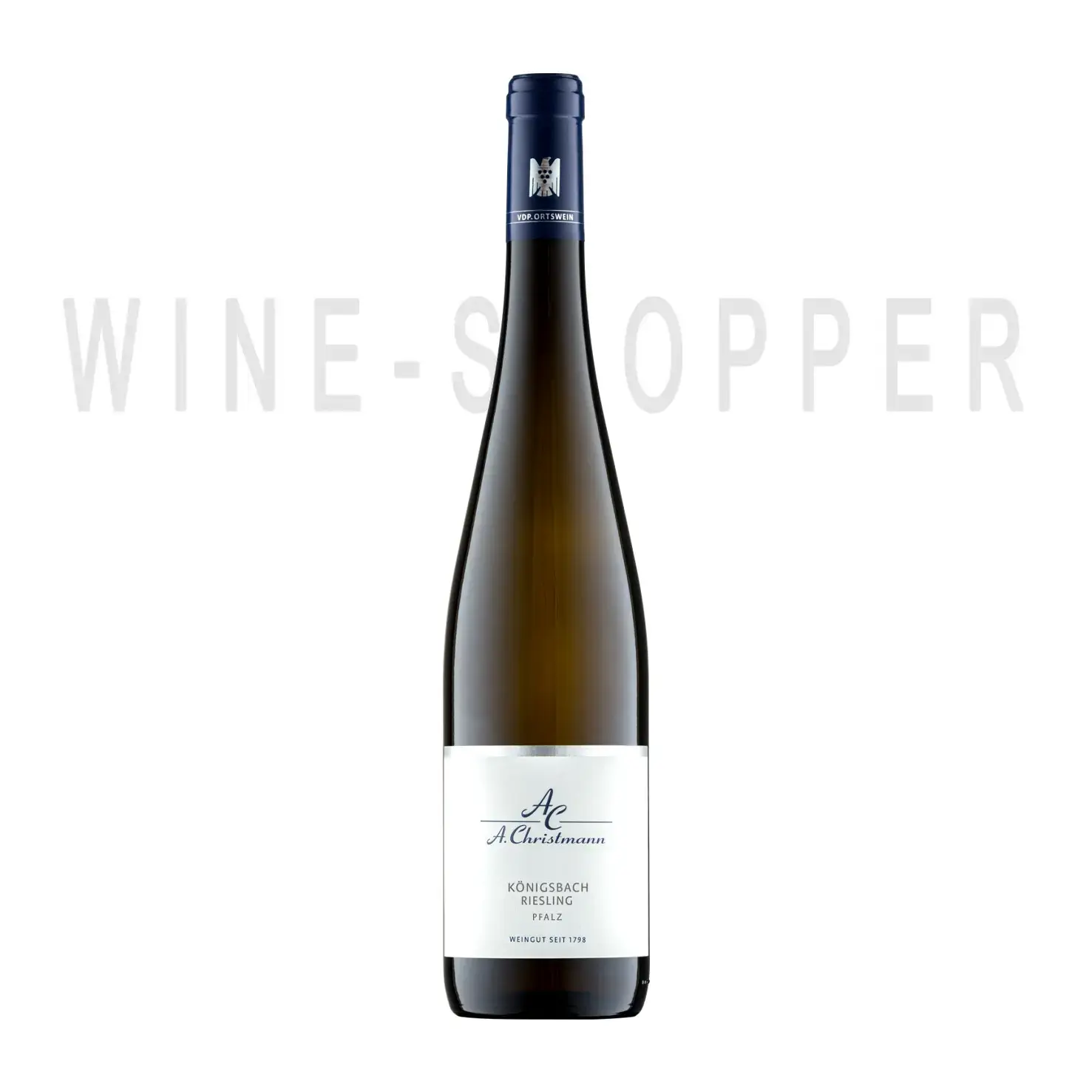 Вино A. Christmann Konigsbach Riesling trocken 2020 0.75 л