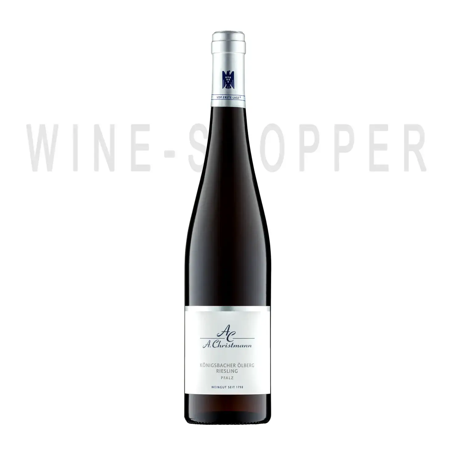 Вино A. Christmann Konigsbacher Olberg Riesling trocken 2019 0.75 л