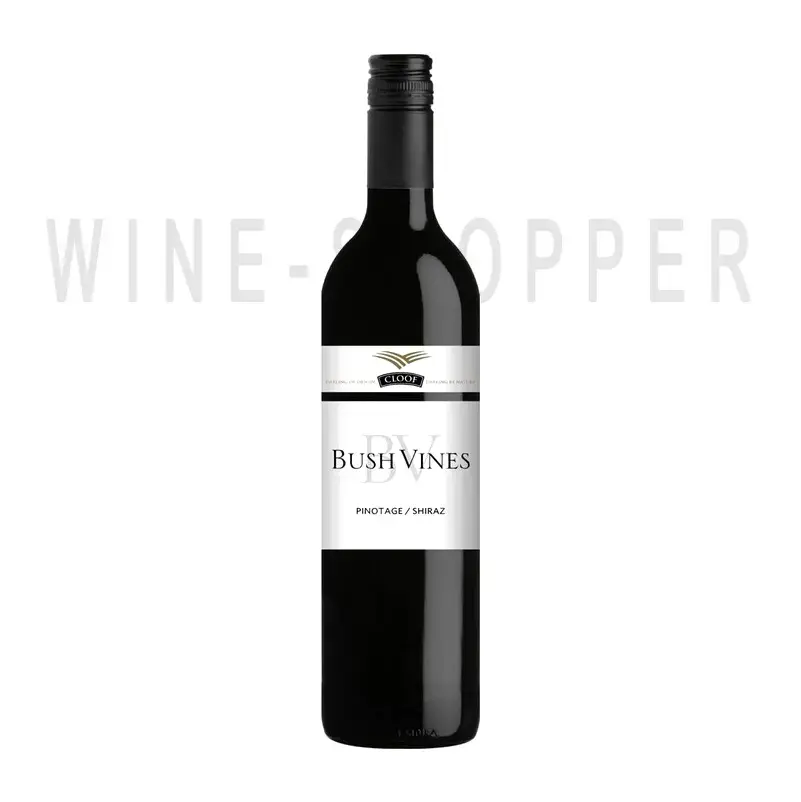 Вино Cloof Bush Vines Pinotage-Shiraz 2018 0.75 л