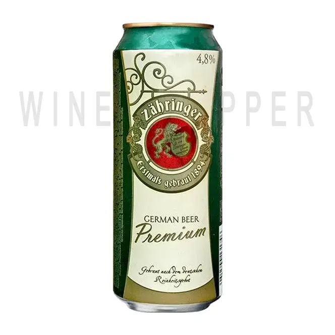 Пиво Zahringer Premium in can 0.5 л