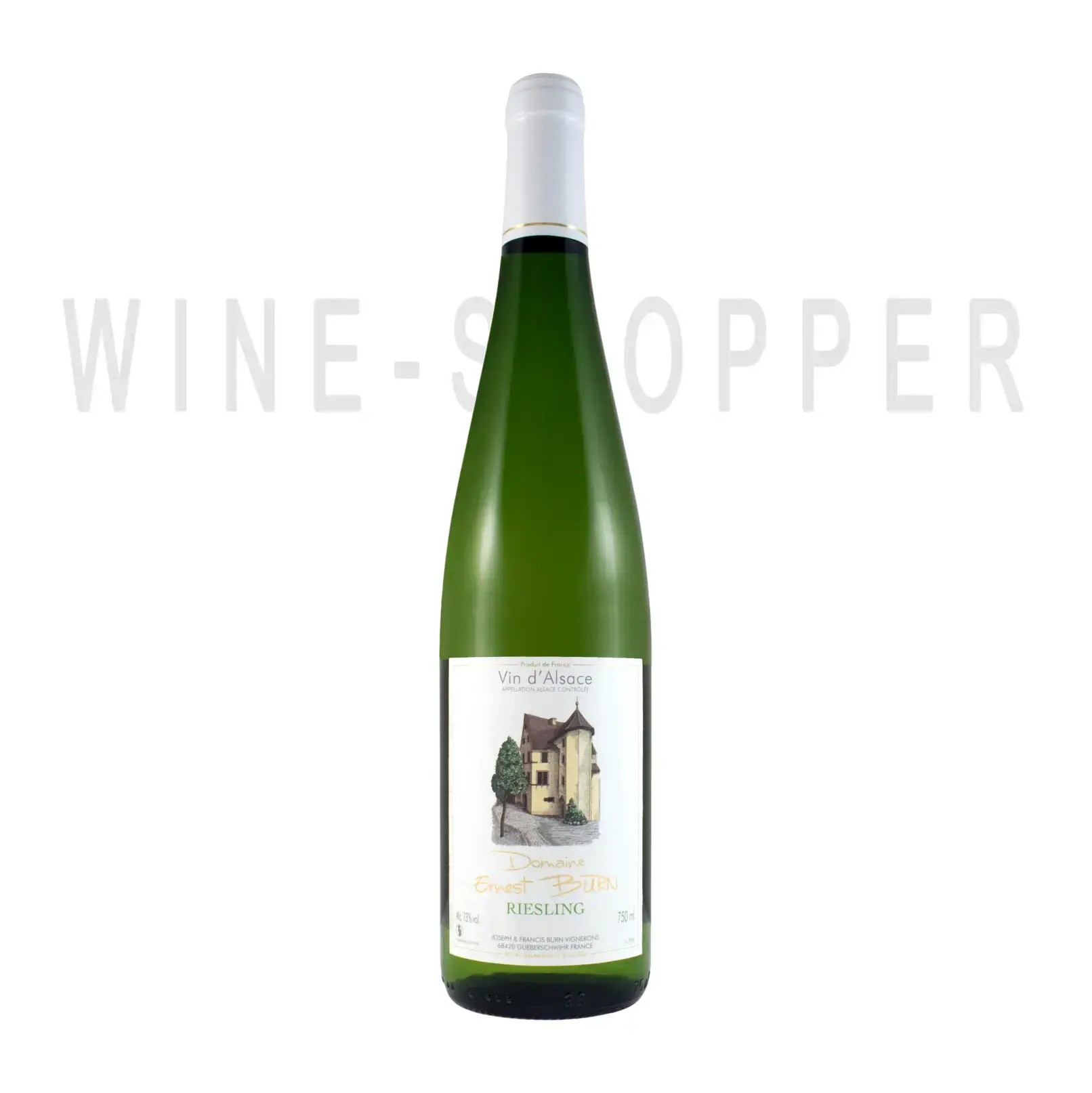 Вино Domaine Ernest Burn Riesling Alsace AOC 2019 0.75 л