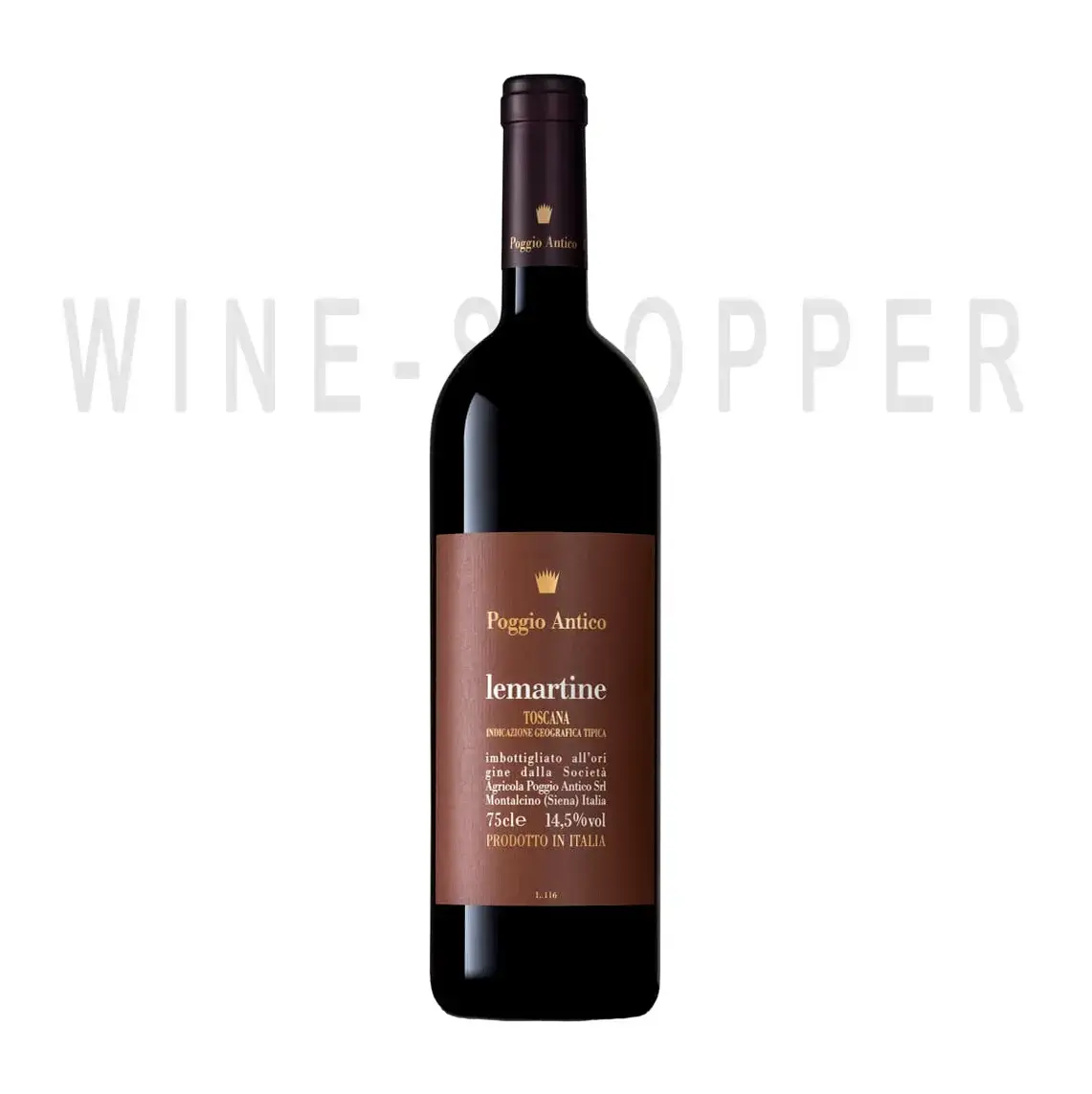 Вино Poggio Antico Lemartine Toscana IGT 2017 0.75 л