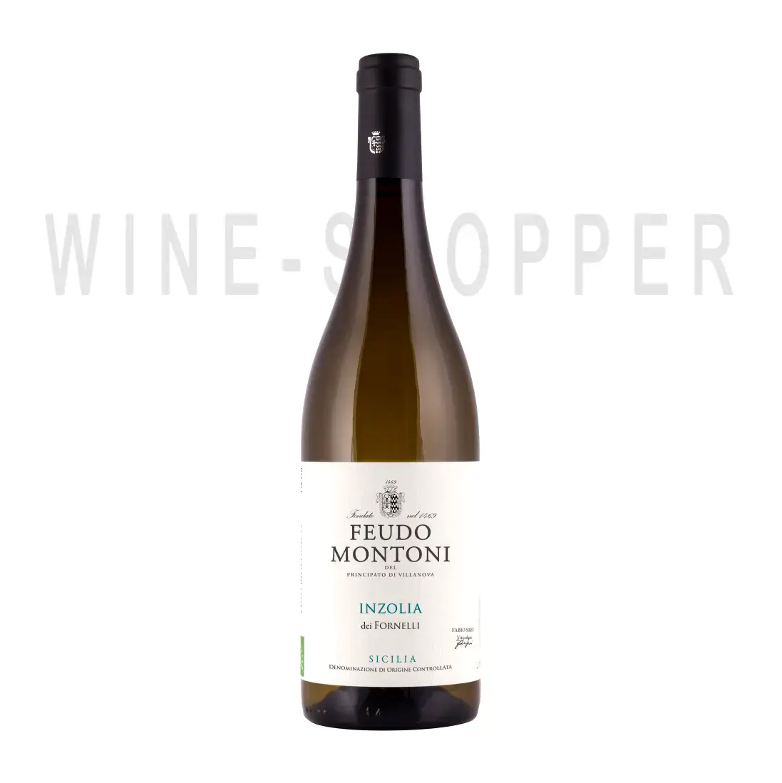 Вино Feudo Montoni Inzolia dei Fornelli Sicilia DOC 2019 0.75 л