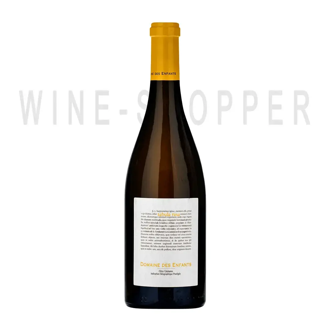 Вино Domaine des Enfants Tabula Rasa Cotes Catalanes IGP 2019 0.75 л