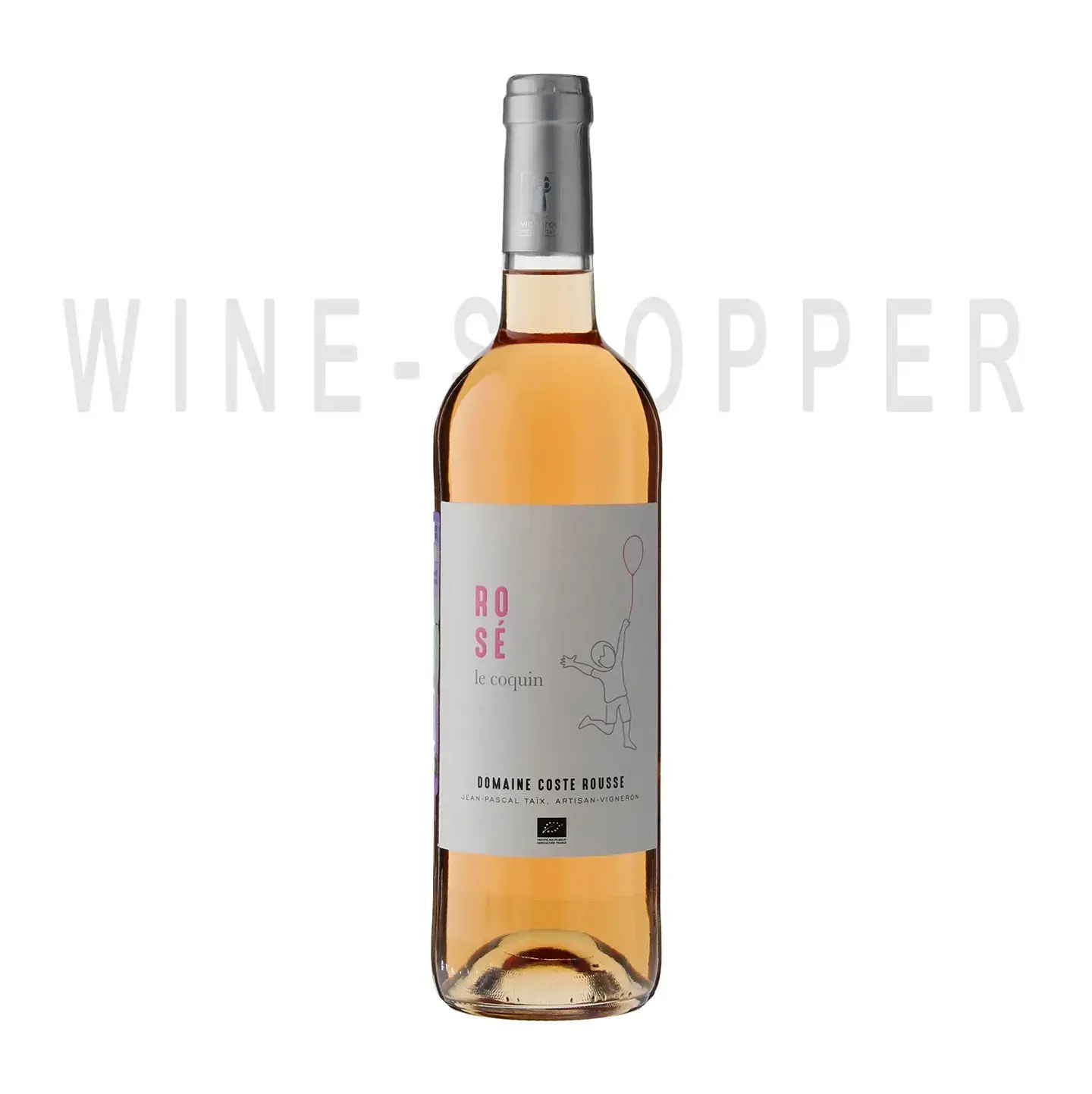 Вино Domaine Coste Rousse Taix Le Coquin Rose Cotes de Thongue 2021 0.75 л