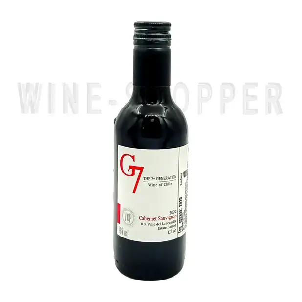 Вино Vina Carta Vieja G7 Cabernet Sauvignon 2016 0.187 л