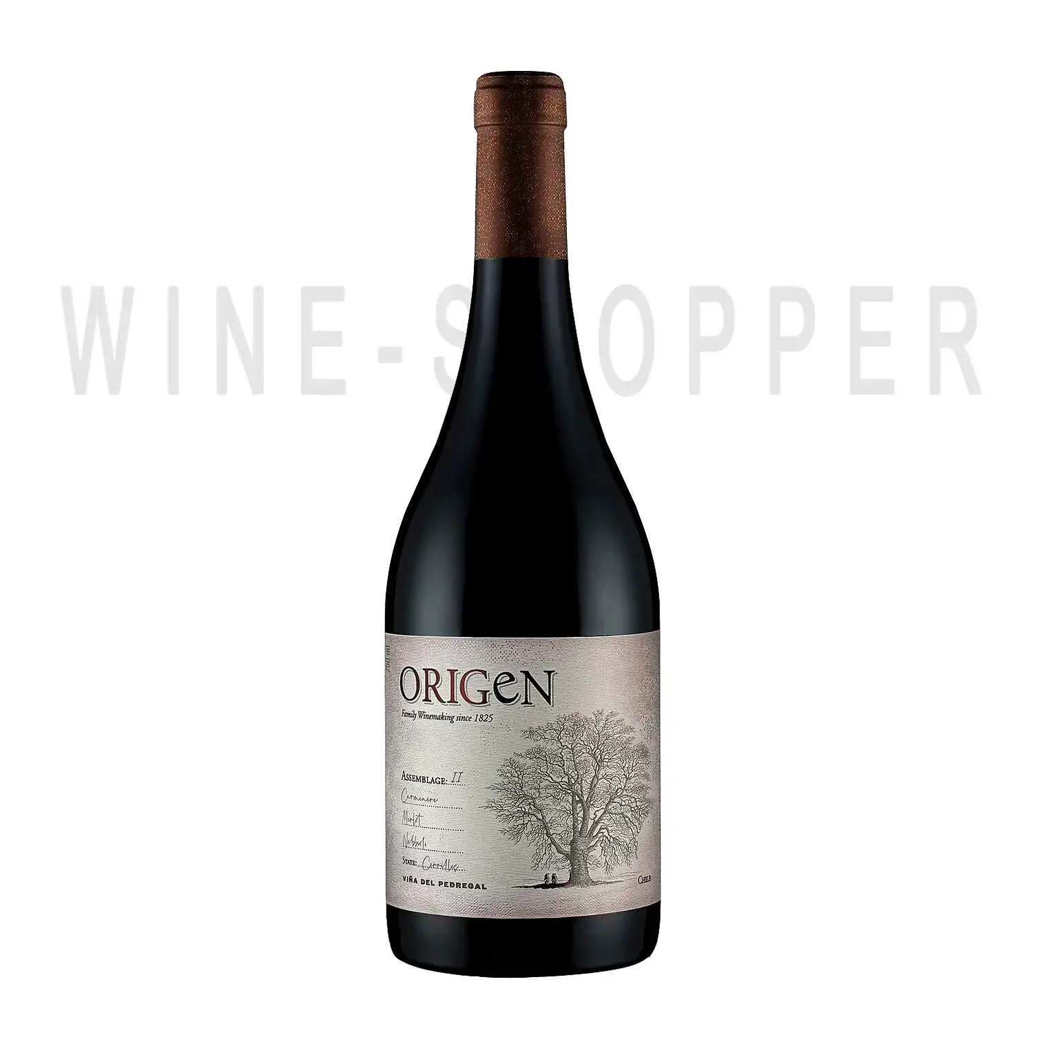 Вино Vina del Pedregal Origen Assemblage II 2017 0.75 л