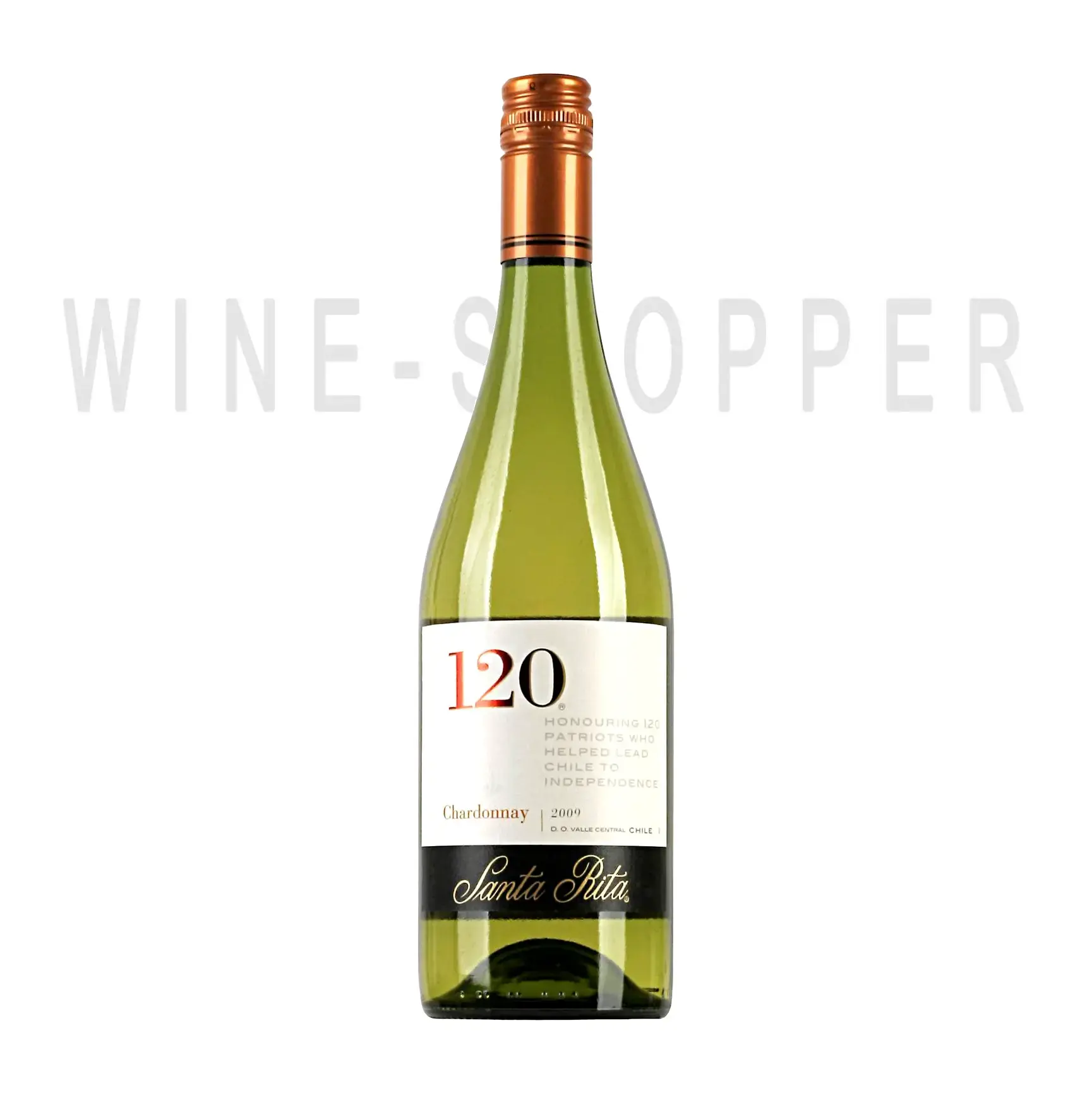 Вино Chardonnay Valle Central Santa Rita 2009 0.75 л