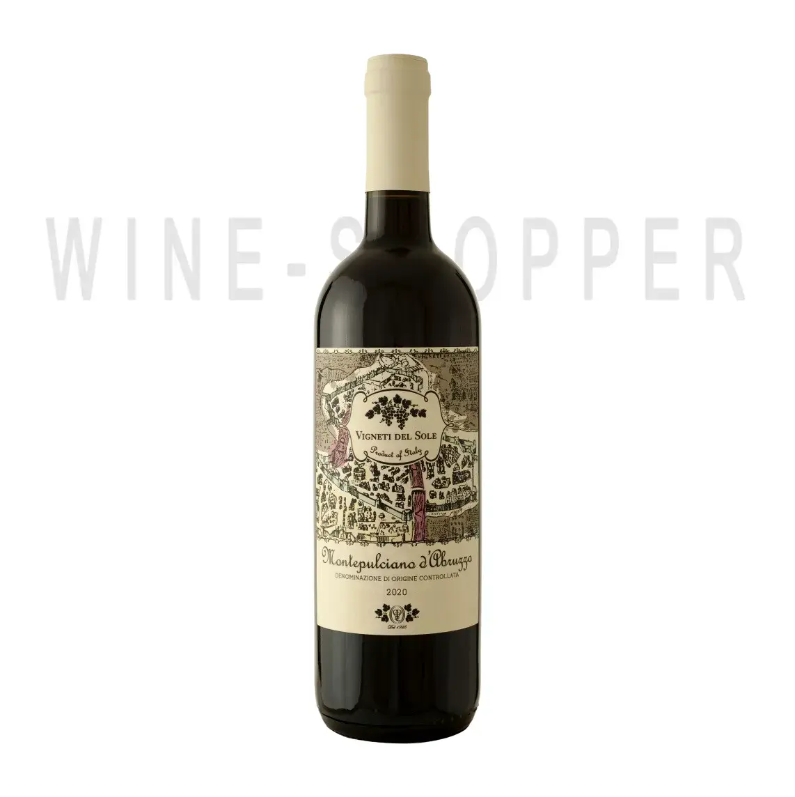 Вино Pasqua Vigneti del Sole Montepulciano d'Abruzzo DOC 2020 0.75 л