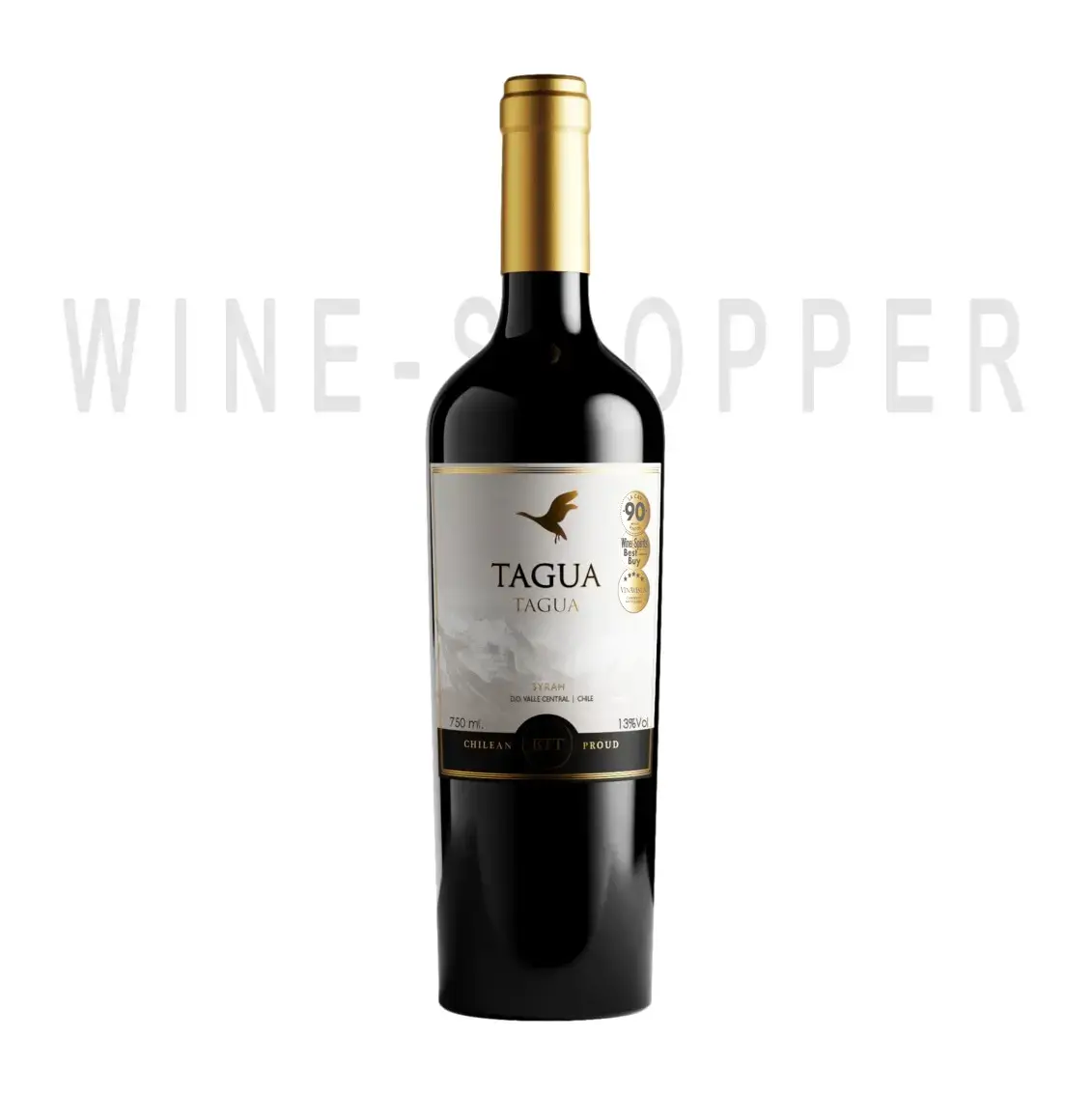 Вино Tagua Syrah Central Valley DO 2021 0.75 л
