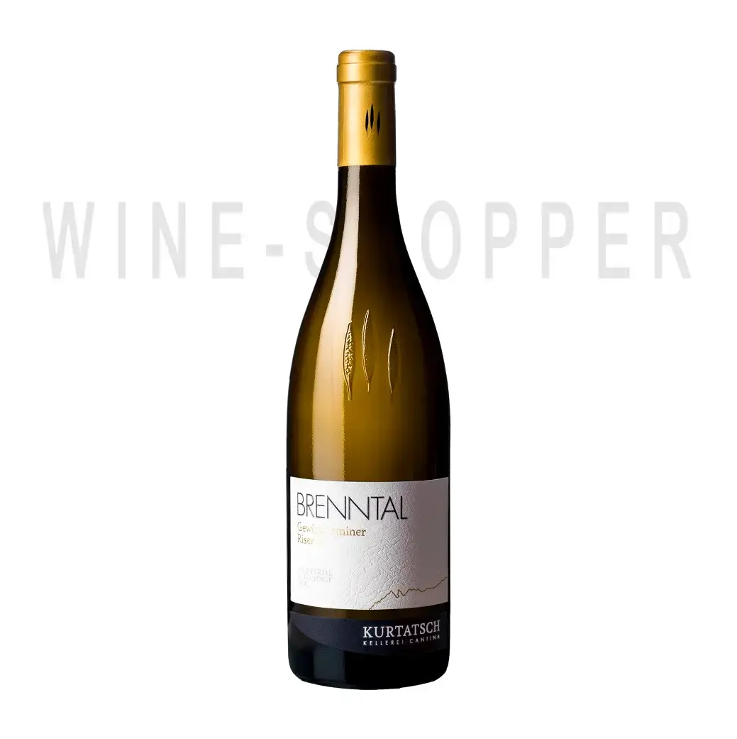 Вино Kurtatsch Brenntal Gewurztraminer Riserva Sudtirol Alto Adige DOC 2019 0.75 л