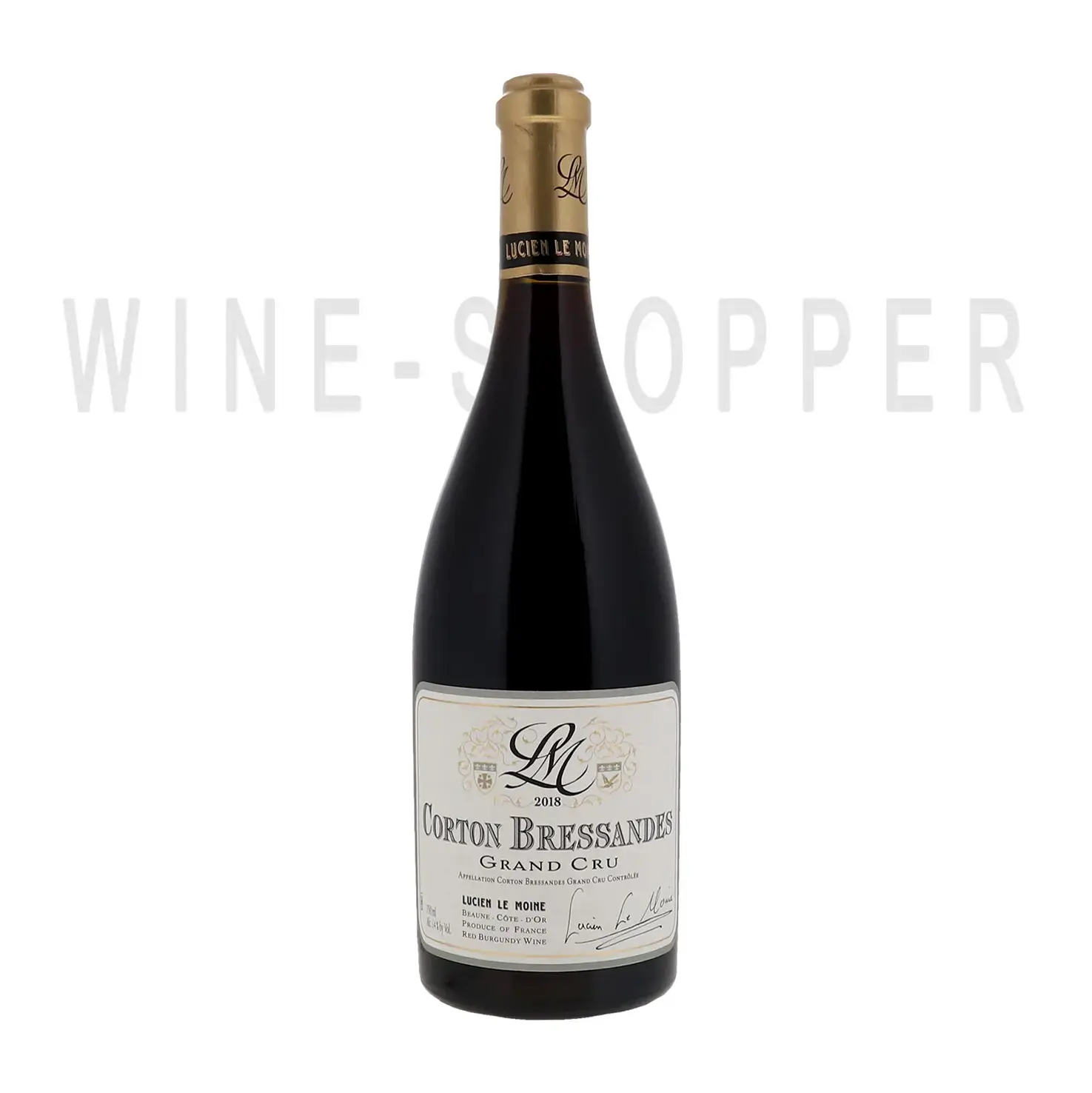 Вино Lucien Le Moine Corton Bressandes Grand Cru AOC 2018 0.75 л