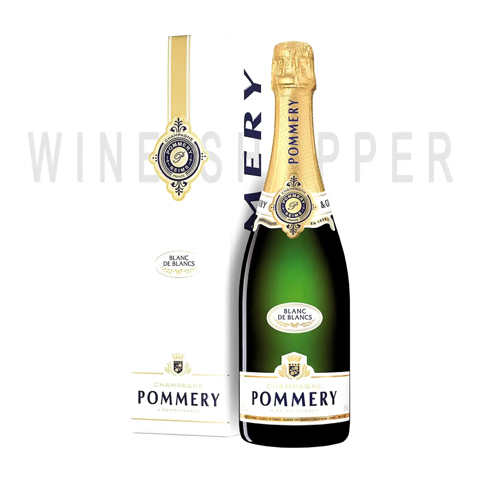 Шампанское Pommery Apanage Blanc de Blancs Champagne AOC gift box 0.75 л 