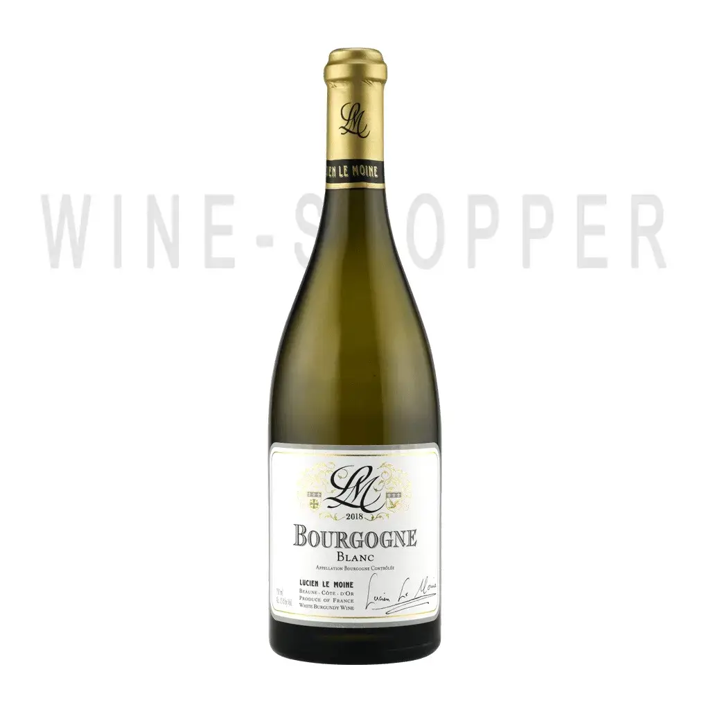 Вино Lucien Le Moine Bourgogne Blanc AOC 2018 0.75 л