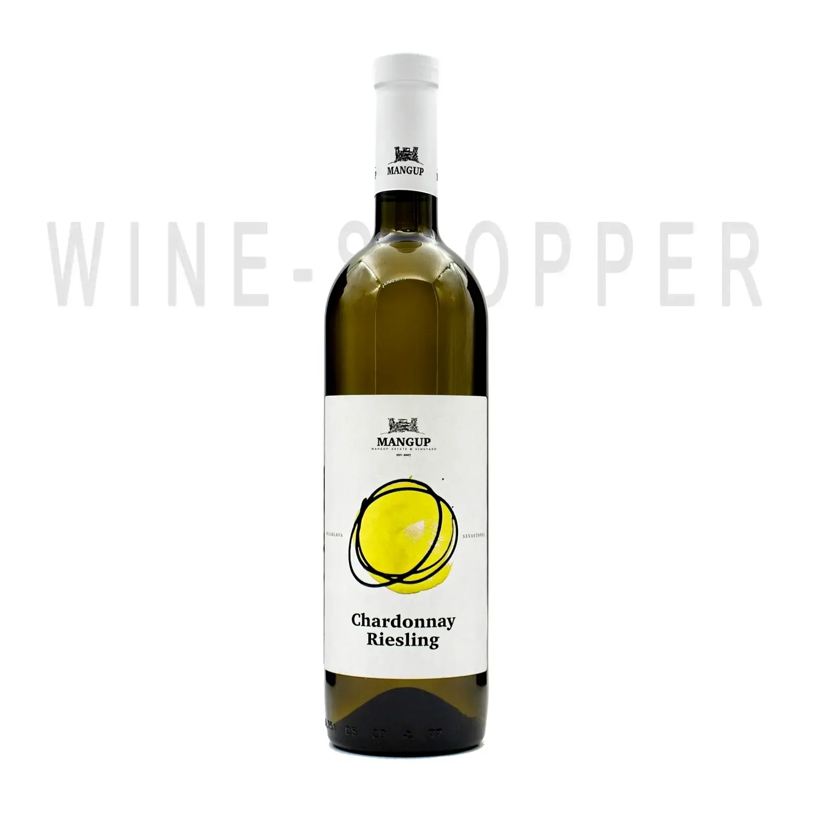 Вино Mangup Chardonnay-Riesling 2020 0.75 л