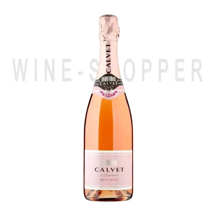Игристое вино Calvet Cremant de Bordeaux AOP Brut Rose 2019 0.75 л