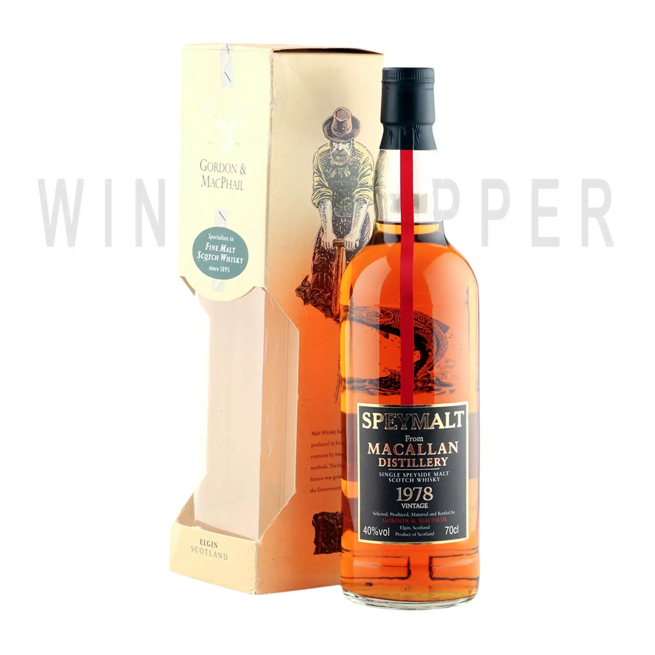 Виски Gordon & MacPhail Macallan Speymalt Single в п/у 1978 0,7 л