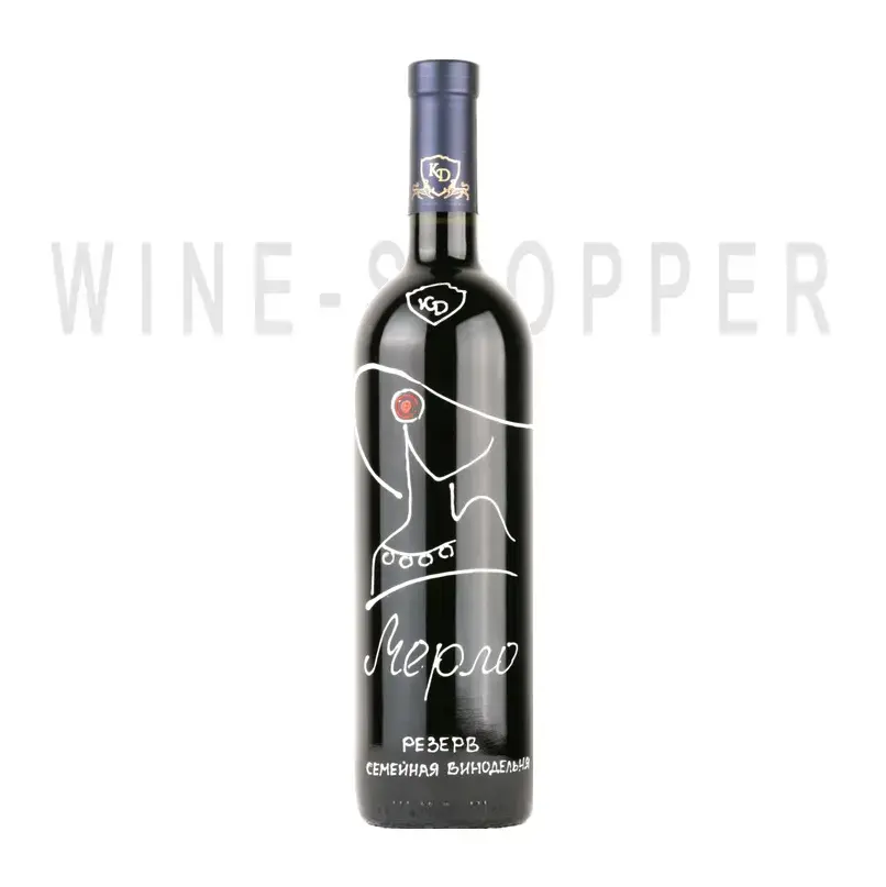 Вино КД Мерло Резерв, 0.75 л