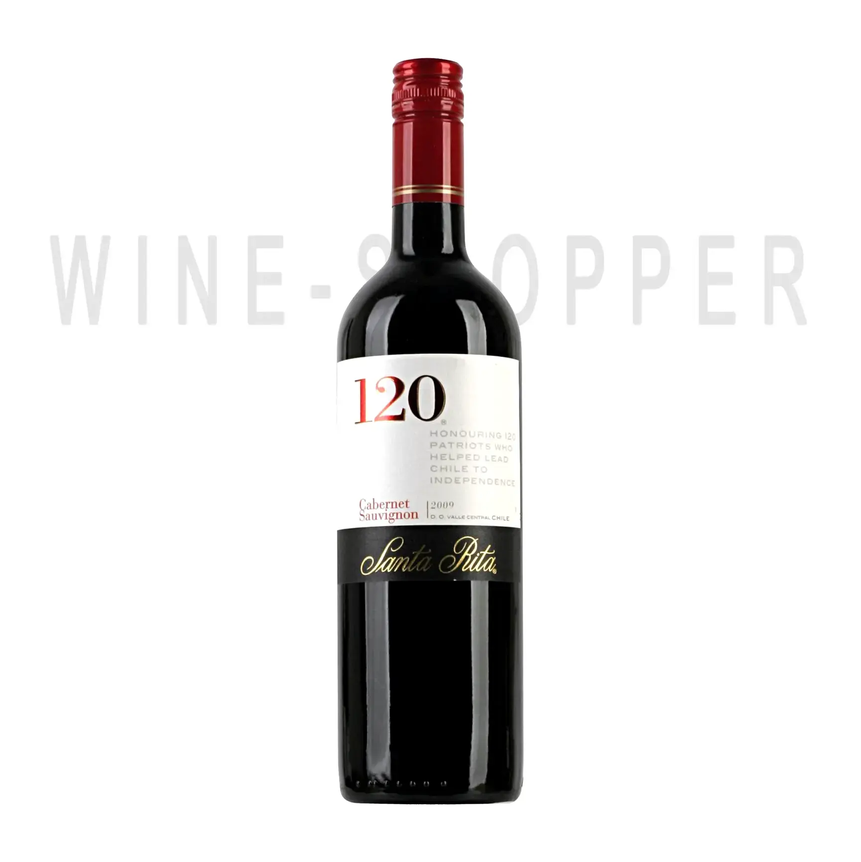 Вино Cabernet Sauvignon Valle Central 120 Santa Rita 2015 0.75 л
