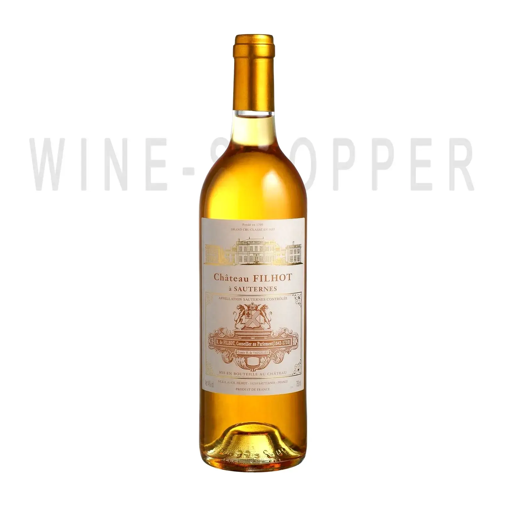 Вино Chateau Filhot Grand Cru Classe 2018 0.75 л